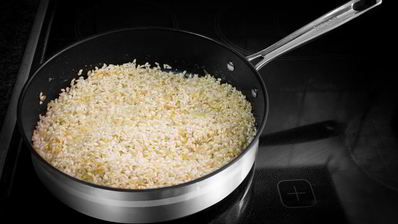 ризотто с грибами шиитаки