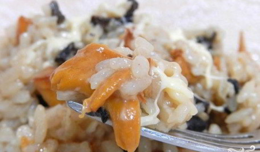 Рецепт ризотто с грибами в мультиварке