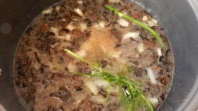 ризотто с грибами в мультиварке