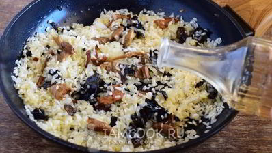 ризотто с грибами