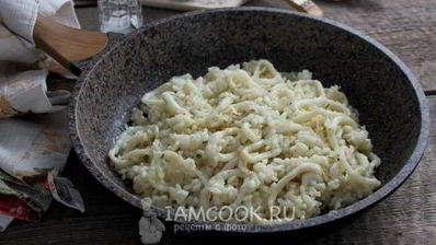 ризотто с кальмарами