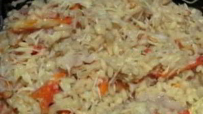 ризотто с крабом