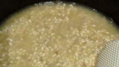 ризотто с крабом