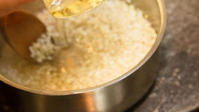 ризотто с креветками