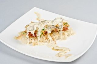 Ризотто с куриной печенью