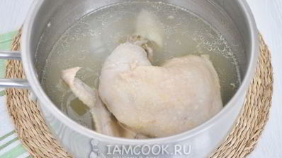 ризотто с курицей и пармезаном