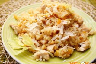 Ризотто с курицей