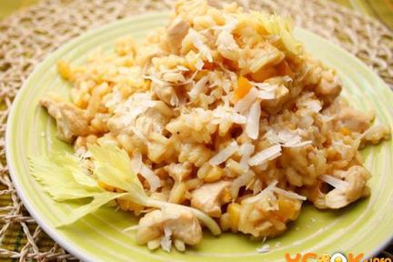 Ризотто с курицей