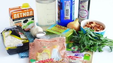 ризотто с лисичками