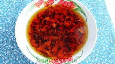 ризотто с лисичками