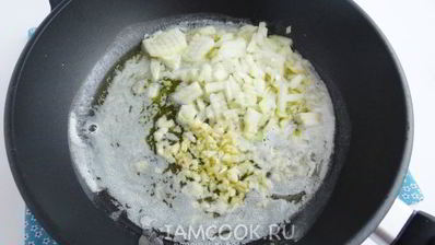 ризотто с лисичками