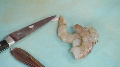 ризотто с морепродуктами и белыми грибами