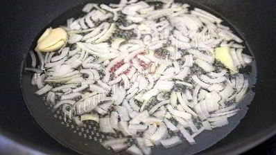 ризотто с морепродуктами и стручковой фасолью