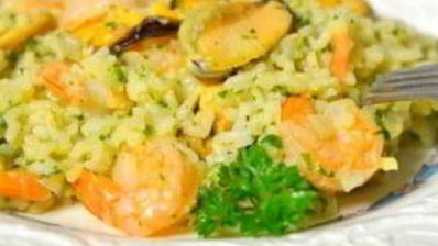 ризотто с морепродуктами