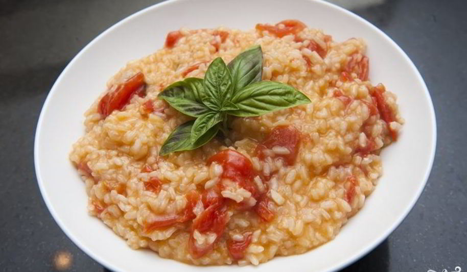 Рецепт ризотто с помидорами