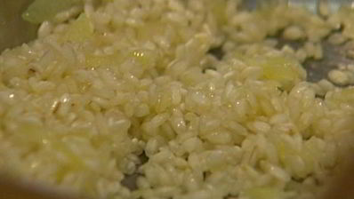 ризотто с семгой