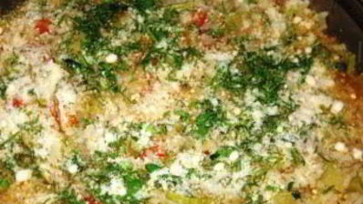 ризотто с сыром пармезан