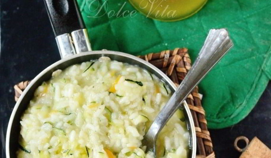 Рецепт ризотто с цуккини