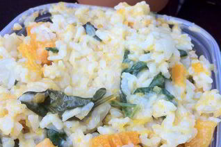 Ризотто с тыквой и фетой