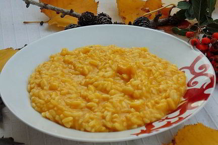 Ризотто с тыквой и сыром