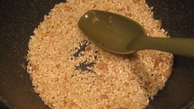 ризотто с тыквой и сыром