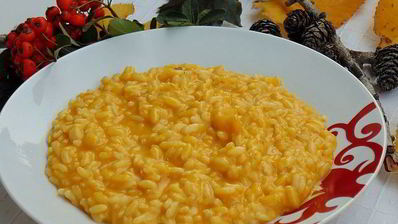 ризотто с тыквой и сыром