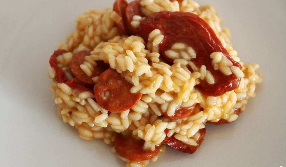Рецепт ризотто с вялеными помидорами