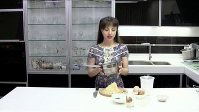 ризотто с зеленью и сыром