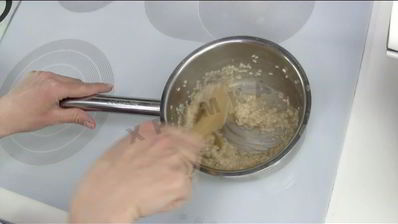 ризотто с зеленью и сыром