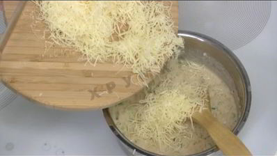 ризотто с зеленью и сыром