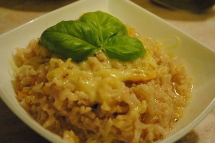 Тыквенное ризотто