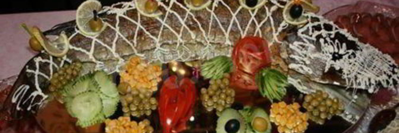 Фаршированный судак в духовке