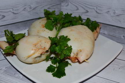 Фаршированные кальмары