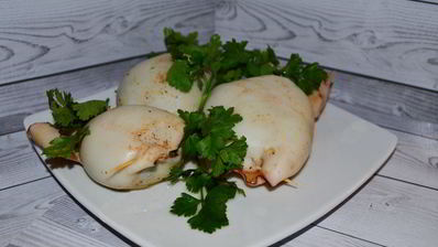 фаршированные кальмары