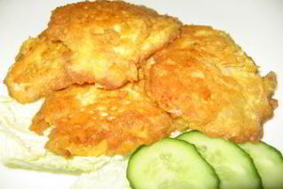 Филе хека в сырном кляре