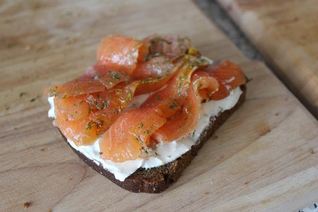 Форель слабой соли