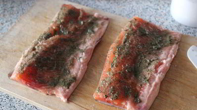 форель слабой соли