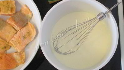 форель в сливочном соусе