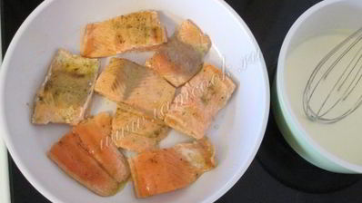 форель в сливочном соусе