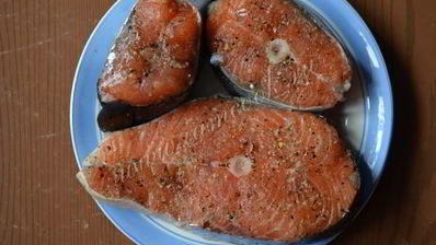 форель запеченная в сливках