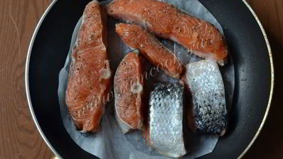 форель запеченная в сливках