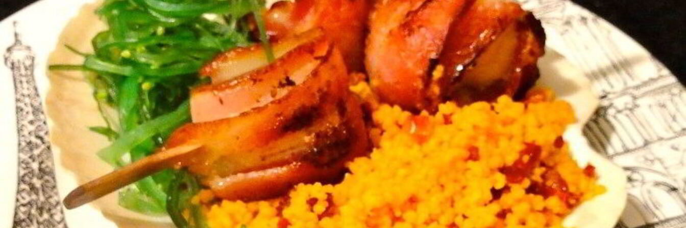 Гребешки под соусом