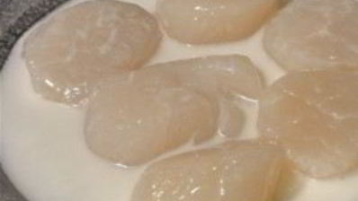 гребешки под соусом