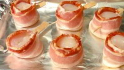 гребешки под соусом