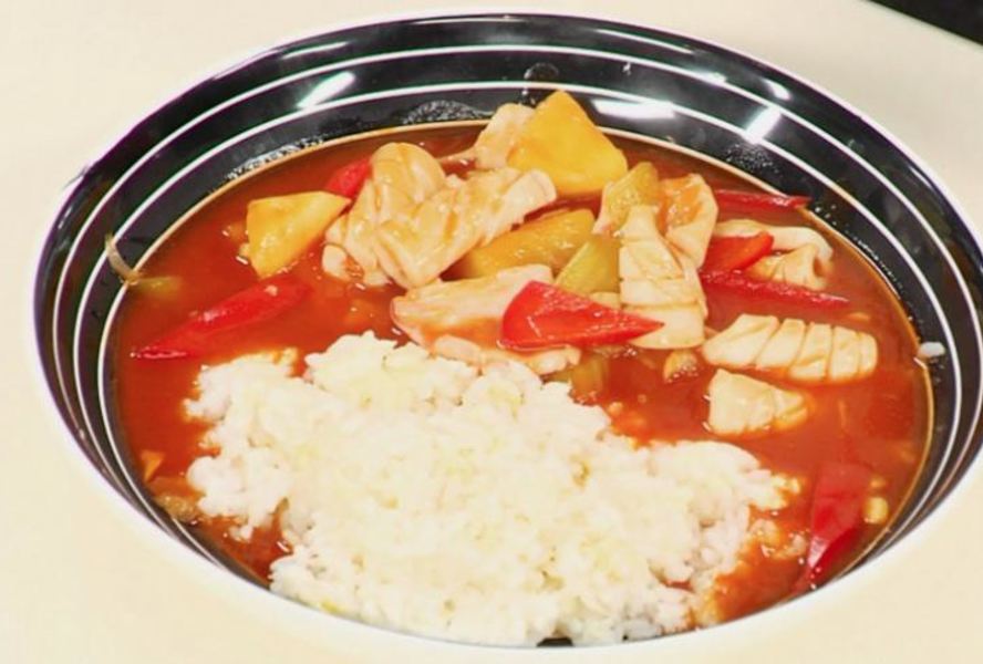 Кальмары в кисло-сладком соусе