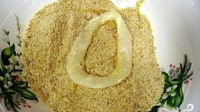 кальмары в панировочных сухарях