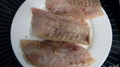 камбала с шампиньонами