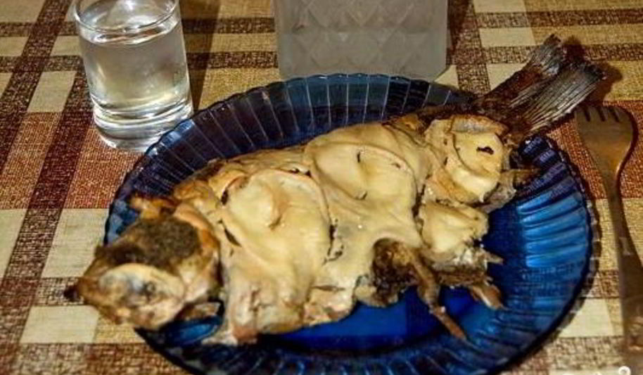 Рецепт карасей в сметане в духовке