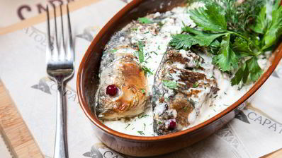 караси в сметане