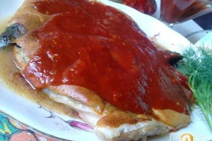 Карп в кисло-сладком соусе